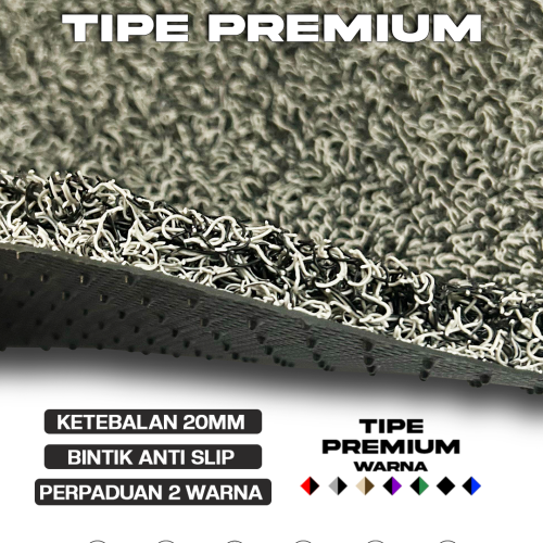 ROYAL MART Karpet Mobil Mie Premium Suzuki Ignis 2016-Sekarang Full Set Bergaransi