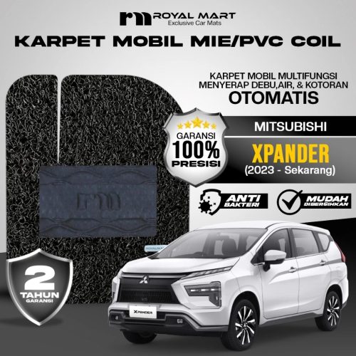 ROYAL MART Karpet Mobil Mie Premium Mitsubishi Xpander 2016-Sekarang Full Set Bergaransi