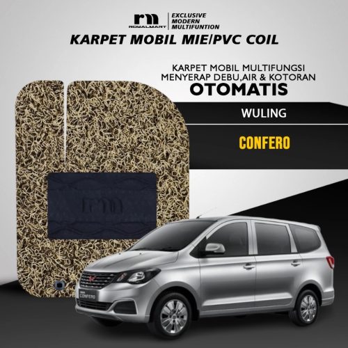 ROYAL MART Karpet Mobil Mie Premium Wuling Confero Full Set Bergaransi